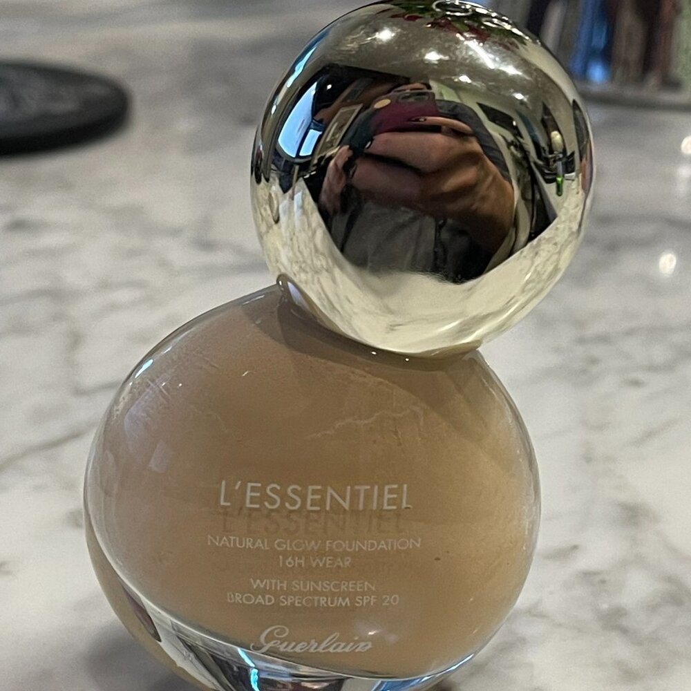 GUERLAIN L'ESSENTIEL Natural Glow Foundation 16H Wear SPF 20 035W BEIGE WARM